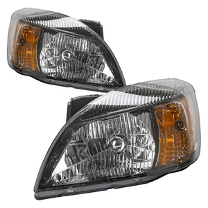 Headlight Set Fits 10-11 Kia Rio CAPA Certified Halogen - Picture 1 of 3