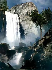 1948 Vernal Fall, Yosemite Valley, Kalifornien 11 x 14" Fotodruck - Bild 1 von 1