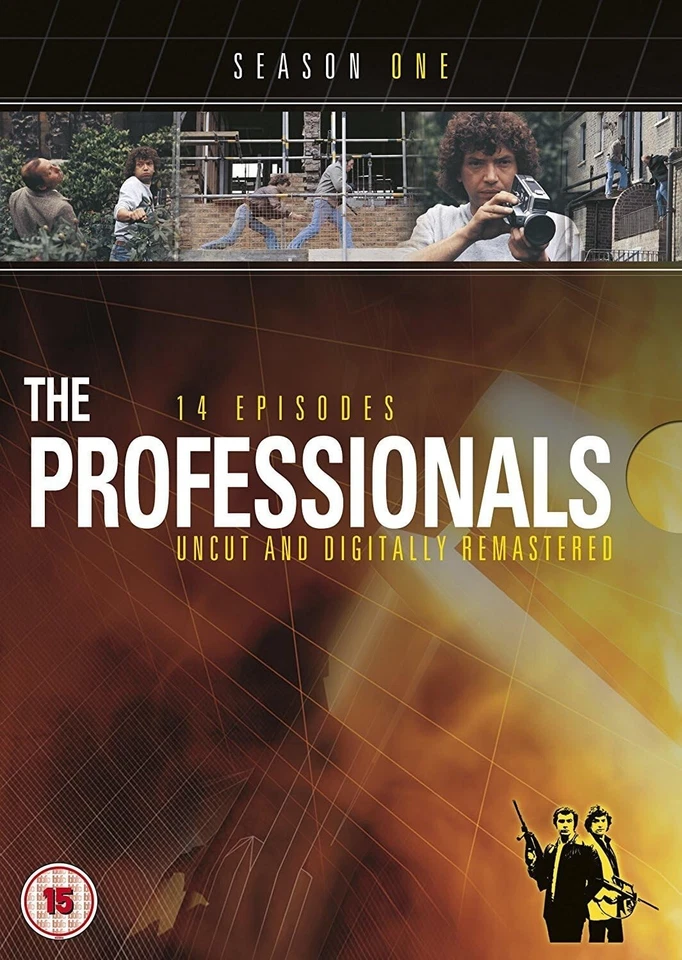 THE PROFESSIONALS COMPLETE SERIES 1 DVD 1st First Season One Original UK Release - Image 1 of 1