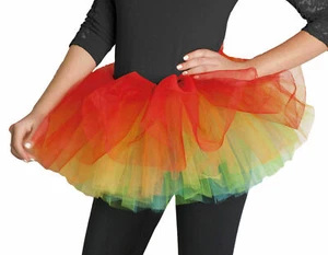 Way To Celebrate Rainbow Costume TuTu Adult S Women Large X-Large - Picture 1 of 4