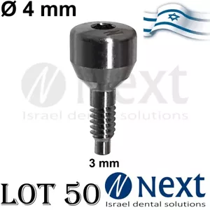 Lotx50 Tapa Curativa Pilar Ø 4 mm Interno Hexagonal Delgado Plataforma Estrecha 2.1 3 mm - Imagen 1 de 1
