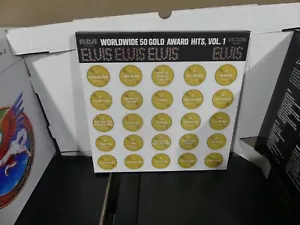 ELVIS PRESLEY, "WORLDWIDE 50 GOLD AWARD HITS VOL. 1" LPM-6401 - Picture 1 of 2