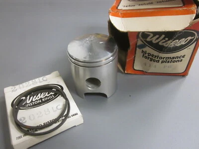 Nuevo de Lote Antiguo Kit de Pistón Wiseco 0.60 Se Adapta a: Suzuki 1977-1978 RM100 414P6 Foto 1 de 3