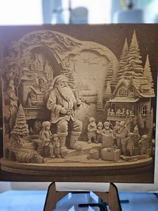 wandbilder bilder Weihnachtsmann 300mm x 300mm - Bild 1 von 1