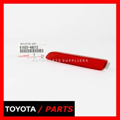 REFLECTOR DE PARACHOQUES LATERAL DEL CONDUCTOR DE FÁBRICA LEXUS IS F GX470 TOYOTA VANZA SIENNA OEM Foto 1 de 3