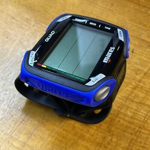 Computadora de buceo de muñeca Mares QUAD - negra/azul - pantalla grande 414134 BKBL - Imagen 1 de 13