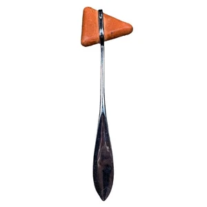 VINTAGE Old School Arzt Knie Reflex Hammer Werkzeug Taiwan gestempelt 2 Stück Medizin - Bild 1 von 8