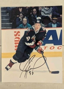 Jeremy Roenick Signed Phoenix Coyotes 8x10 Photo Autographed Arizona - Picture 1 of 2