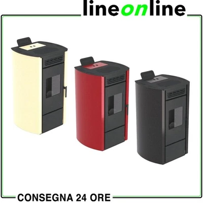 Stufa a pellet Eva Calor Luana 13,8 kW - Immagine 1 di 4