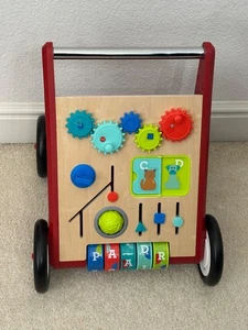 New Radio Flyer Classic Push & Play Toddler Walker with Activity Ages 1-4 Red - Picture 1 of 5