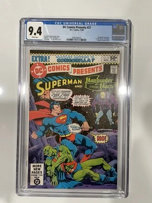 DC Comics Presents #27  |  CGC 9.4  |   1st Appearance of Mogul  |  DC 1980 - Image 1 of 4