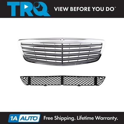 Parrilla cromada TRQ para Mercedes-Benz S550 S600 2007-2010 Foto 1 de 4