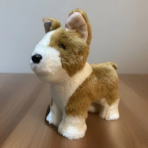 "Muñeca American Girl Pet Corgi 2014 cachorro perro marrón y blanco posable 6,5""" - Imagen 1 de 9