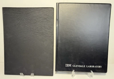 IBM GLENDALE Laboratory Notepad Notebook Memo Pads Vintage Planner Notes Lab VTG - Image 1 of 4