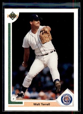 1991 Upper Deck Walt Terrell #320 Detroit Tigers - Image 1 of 2