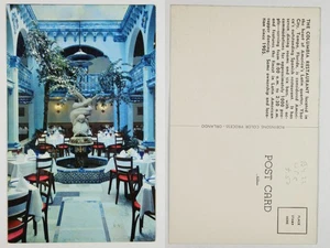 Columbia Restaurant Ybor City Tampa FL Interior Fountain Spanish Arch PC - Picture 1 of 1