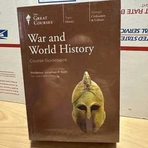 War and World History The Great Courses DVD Guidebook BRAND NEW FACTORY SEALED - Picture 1 of 2