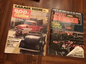 2 MAGAZINES STREET RODDER AUG.1975 AND ROD AND CUSTOM MAY 1974 - Picture 1 of 4