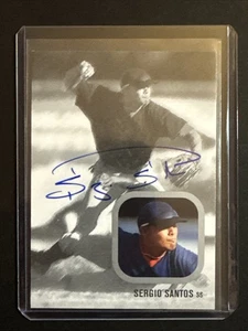 Sergio Sanchez 2002 Just Rookies Auto RC #/375 Just Rookies - Bild 1 von 2