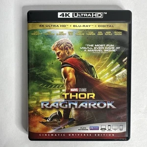 Thor Ragnarok 4K Ultra HD + Blu Ray 2 Disc Set - Picture 1 of 3