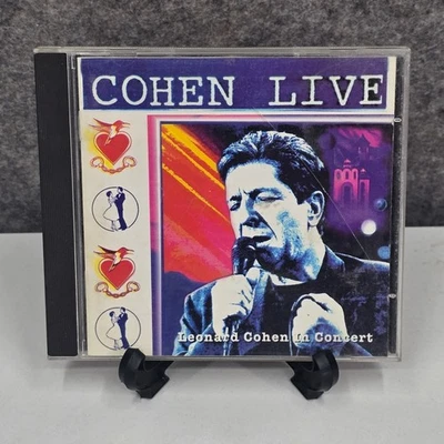 Leonard Cohen - Live In Concert Columbia CD Music Album 1994 - Good Foto 1 de 4