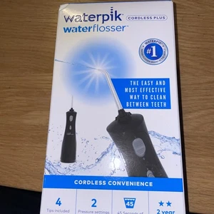Waterpik Cordless Plus Zahnseide, Zahnseide für Zähne, WP-492UK schwarz - Bild 1 von 6