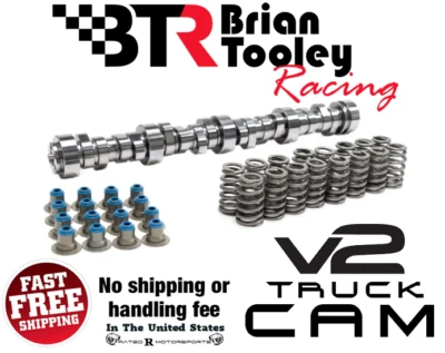 BTR LS Truck Stage 4 V2 Cam Kit Vortec 4.8 5.3 6.0 Brian Tooley Racing Camshaft - Image 1 of 4