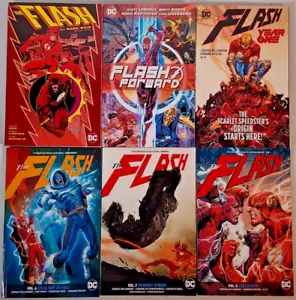 Flash Graphic Novel Lot War, Perfect Storm, Cold Day Hell, Year One, Forward - Picture 1 of 3