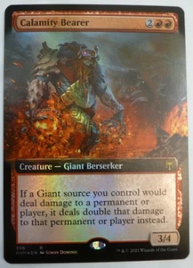 Magic The Gathering Calamity Bearer Kaldheim Foil Rare #356 LP/NM - Picture 1 of 2