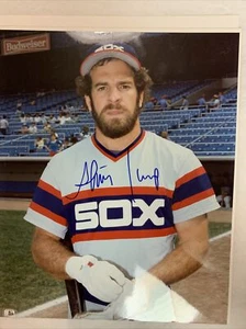 FOTO ARCHIVO 8x10 autografiado firmado por Steve Kemp Chicago White Sox - Imagen 1 de 3