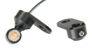 Blinkerhalter - Motorrad - Bullet Atto - unter den Hebeln - 6 mm - Alu schwarz - Bild 1 von 8