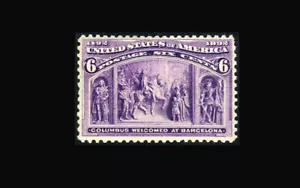 US Stamp Mint OG, VF #235 lightly hinged with good color - Picture 1 of 1