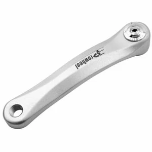 6015: PROWHEEL Biela izquierda alumnio 170mm Plata eje Rombo - Imagen 1 de 1