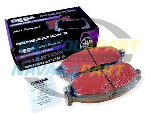 RDA Phantom Premium Brake Pad Front For Nissan Navara D40 V9X - Picture 1 of 1