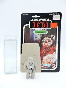 Figurine Chief Chirpa STAR WARS Le Retour du Jedi 1983 Kenner avec 77 cartes Ewok - Photo 1 sur 7