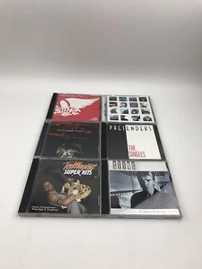 Lot of 6 CDs Rock Artists Aerosmith Bon Jovi Bryan Adams Pretenders Stin...TW139 - Picture 1 of 12
