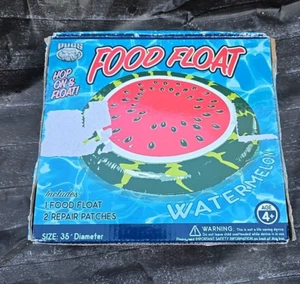 PUGS Watermelon Big Float Over 3 Ft Wide Pool Float 35" Beach Pool - Picture 1 of 5
