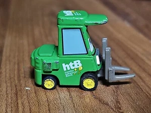 Carrello elevatore Disney Pixar Cars HTB Team Pitty metallo pressofuso 1:55 C122A - Foto 1 di 8