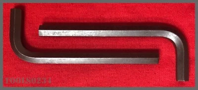 5/16" Brighton Best Short Arm Hex Key L Wrench Lot of 2 Allen Chesco - Image 1 of 4