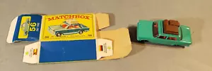 Vintage MATCHBOX  #56 Fiat 1500 & ORIGINAL Box - Picture 1 of 8