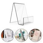 Sleek and Sturdy Acrylic Display Stand for Easy Book and Gadget Display
