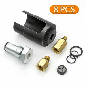 Accesorio de prueba de aire y adaptador de riel de combustible para toma de válvula IPR para Ford Powerstroke 6,0 L - Imagen 1 de 8