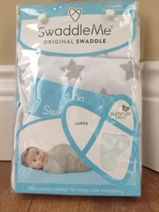 Swaddle Me ~ ORIGINAL SWADDLE SIZE LARGE SUMMMER INFANT 14LB ~18Lb New - Picture 1 of 8