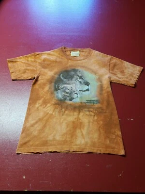 Camiseta The Mountain Juvenil Naranja L 100% Algodón 2009 Leones Foto 1 de 4