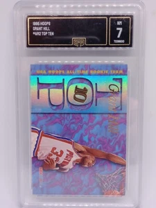 Grant Hill 1995 NBA Hoops Top Ten #AR2 GMA 7 NBA Rookie card Graded NBA Mint - Picture 1 of 2