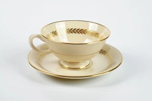 Footed Cup & Saucer Set Imperial by LENOX - Picture 1 of 2