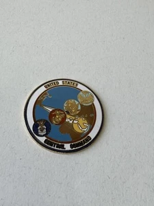 1991 U.S. Central Command 21 Desert Storm Topps Trading Card Game Challenge Coin - Picture 1 of 11