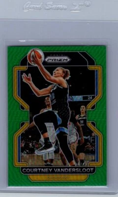 2022 Panini Prizm WNBA #103 Courtney Vandersloot Green Prizm - Image 1 of 2
