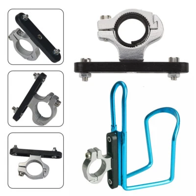 Bicycle Water Bottle Cage Holder Clamp-Clip Bike Handlebar Bracket Mount Adapter - Image 1 of 4