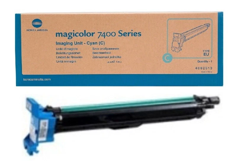Original Drum Konica Magicolor 7450 7450II/4062513 4062-513 Cyan Drum - Image 1 of 1